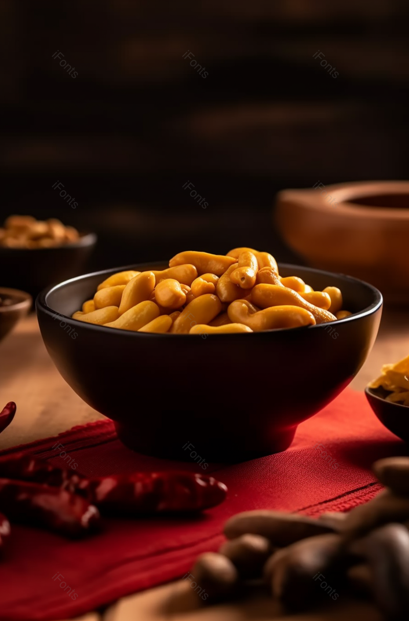 零食点心小吃花生腰果摄影实拍,高清,摄影图,摄影图片,图片大全,摄影图免费下载